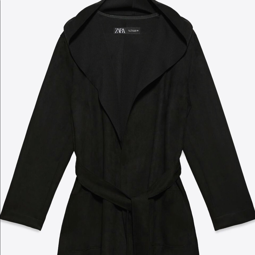 Zara faux suede jacket